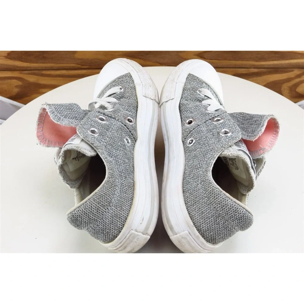 Converse Sneaker 12 Toddler Girls Gray‎ Fabric All Star Medium